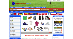 Desktop Screenshot of diasoutdoorsport.com